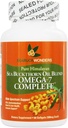 Seabuck Wonders Sea Buckthorn אומגה 7 שלם - 500 מ"ג - 60 Softgels