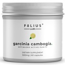 Pure Garcinia Cambogia לחלץ תוספת 500 מ"ג - 100% טבעי HCA לחלץ ריכוז ל 60% - תמיכה בריאות העיכול ומטבוליזם - 60 קפסולות