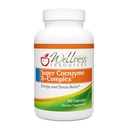 משאבי בריאות Super Coenzyme B Complex - 90 קפסולות - ויטמין B12, ויטמין B Complex for Hair growth, Adrenal Support & Stress Relief - Methylated B12, Folate, Biotin, Riboflavin, Thiamine