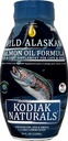 18oz Wildאלסקה Salmon Oil פורמולה עבור כלבים וחתולים, תערובת של שמן דגים טהור עם EPA ו DHA של דגים Wild-Caught. תמיכה ב- Skin & Coat, Joints, and Immune Health.