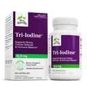 טרי-Iodine - תמיכה בבריאות Thyroid - סיוע הורמונלי איזון עם מולקולרית Iodine מ Kelp - תכונות Potassium Iodide & Sodium Iodide - Brain & Energy Support - 12.5 מ"ג, 90 קפסולות