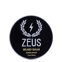 ZEUS Beard Balm, Natural Beeswax & Shea Butter Balm, Softing Conditioner לשיער הפנים - Made in USA (Sandalwood) 2 oz.