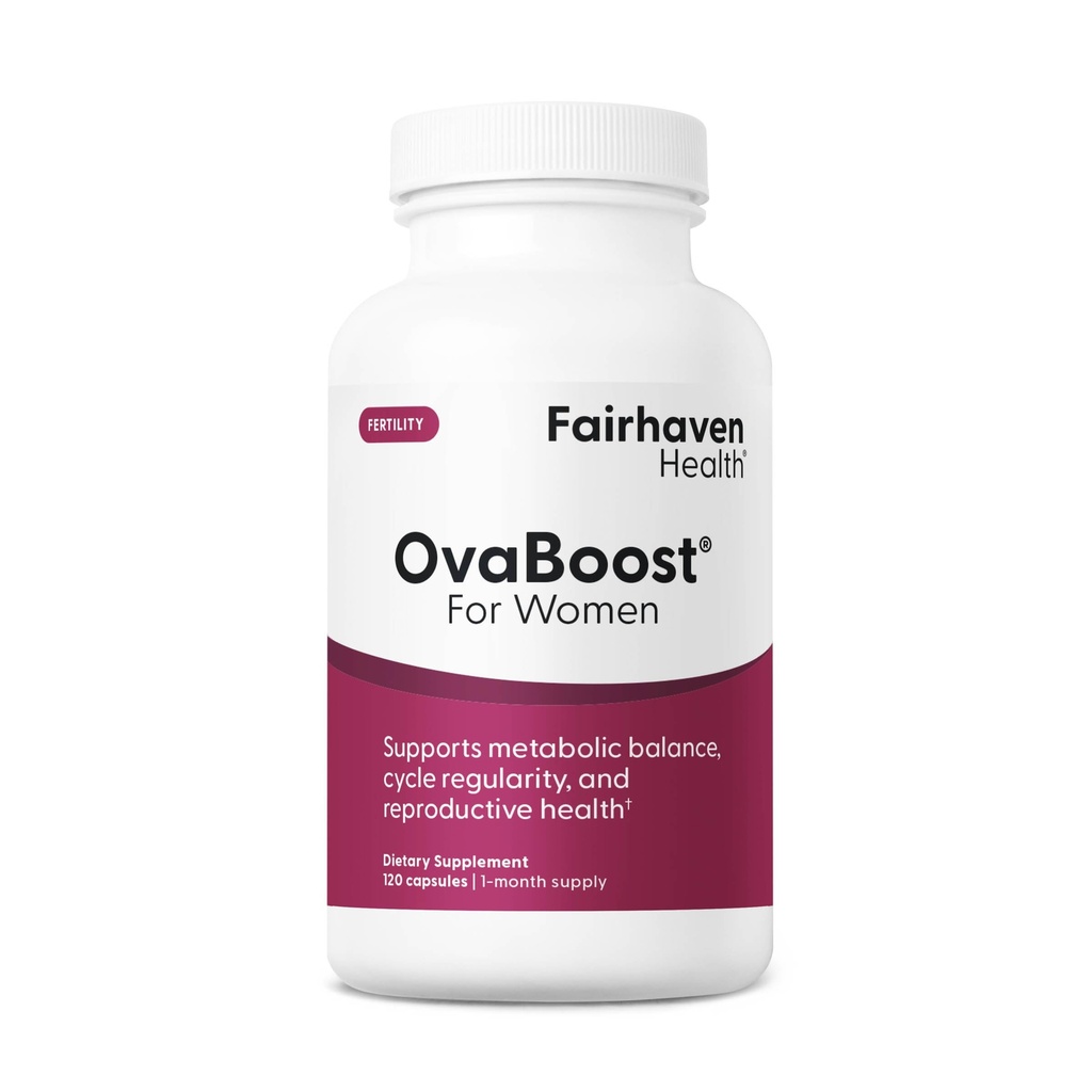 Proven בריאות Ovaboost פריון תוספי עבור נשים | מושג על התמיכה שלה Ovulation & Egg איכות עם Myo-Inositol & Folate | תמיכה בוויטמין טבעי פריון | 120 קפסולות