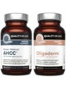 איכות החיים עם Kinoko פלטינום AHCC Mushroom ו Oligoderm עם Oligonol Lychee לחלץ - Immune Support Skin Health Bundle