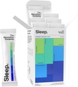 אבקת Sleep Aid - Calming Drink for Deep Sleep with Liposomal Saffron, Magnesium & PharmaGABA Melatonin-Free Natural Supplement to Stress and Improve Sleep Quality Chamomile Lemonade 14 Sticks