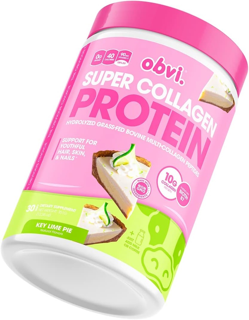 Obvi Collagen Peptides אבקת חלבון