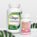 HealthA2Z® Mega Savings Bundle - Bsmuth Subsalicylate 262 מ"ג (100 טבליות) & Multi Collagen Pills, 1735 מ"ג (270 קפסולות קולגן)