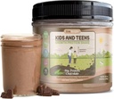 TruHeight Growth חלבונים שקד (Chocolate Milk Flavor, הצמח) אבקת חלבון צמיחה ופיתוח טבעי לילדים ובני נוער - עלייה במשקל משקאות, Endorsed by Pediatricians, Picky Eater ויטמין, ימי 5+