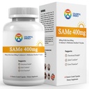7c Sam e 400 מ"ג תוסף (S-Adenosylmethionine), ויטמין B6, B12 נוסף כדי לשפר את יעילות סם-e, Mood ו- Joint Comfort, טבעוני, non-GMO, Gluten-Free, 60 קפסולות מחוברות