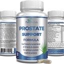 Prostate Support Formula for Men - Saw Palmetto, Plant Sterol, 33 Herbs, Bladder Control Pills כדי להפחית את Frequent Urination & DHT Blocker כדי למנוע נשירת שיער | Prostate | 90 קפסולות