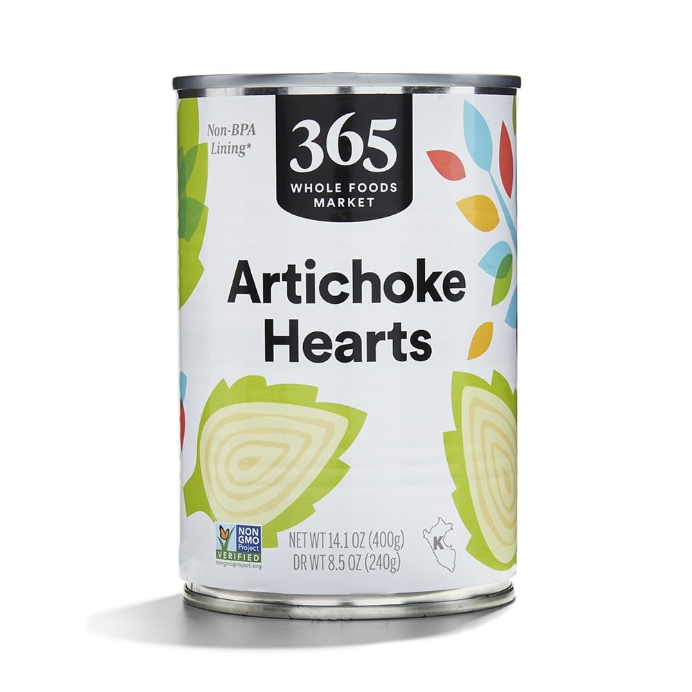 365 על ידי Whole Foods Market, Artichoke Hearts, 14.1 אוונס
