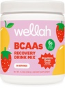 Wellah BCAAs (Strawberry מנגו פלמורד) 30 משרתות - אבקת BCAA עם תרכובת הידרה