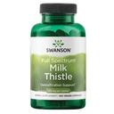 Swanson Full Spectrum Milk Thistle Liver Health Supplement for Adults Seeking Natural Detoxification and Antioxidant Support - 500 מ"ג (100 קפסולות טבעוניות)