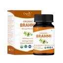 ברהאמי 120 טבליות - USDA אורגני Bacopa Monnieri תוסף - תמיכה פוקוס, Calm & Memory - Herbal Nootropic *