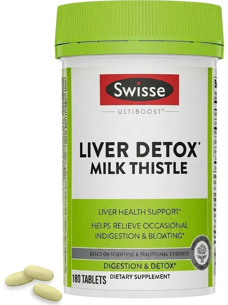 שוויצרית חלב Thistle Liver Cleanse Detox & Fix | Liver Detox & Liver Support