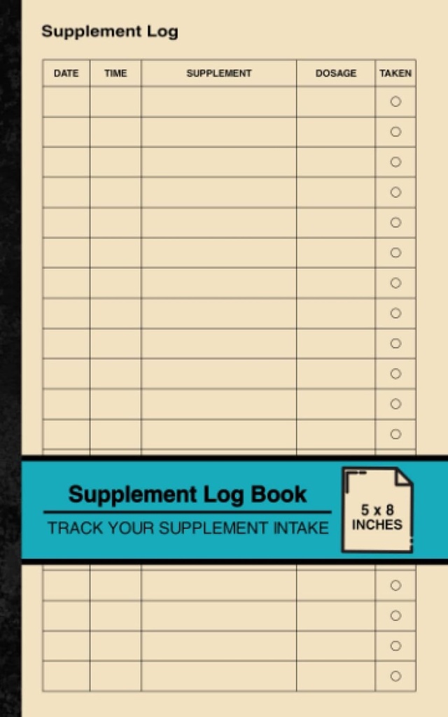 ספר לוגי פשוט: תוסף פשוט | Track Your תוסף Intake