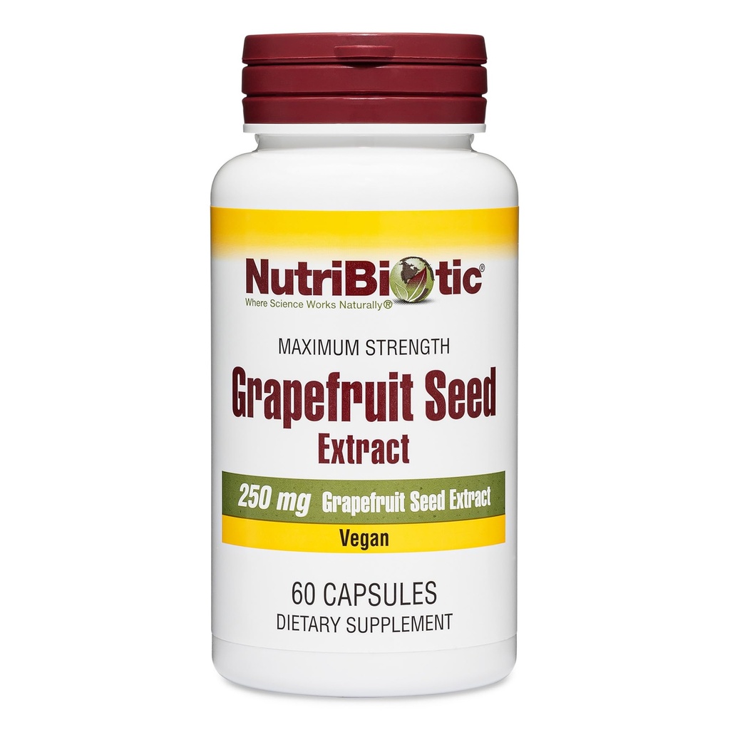 Acbiiotic - Grapeפרי Seed לחלץ קפסולות 250 מ"ג, 60 הרוזן - כוח מקסימלי עם bioflavonoids