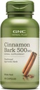 GNC Herbal Plus Cinnamon Bark 500 מ"ג, מסורתי Ayurvedic Herb, 100 משרתים