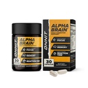 OnNIT Alpha Brain Nootropic Brain תוסף עבור Focus, זיכרון, בהירות נפשית, תמיכה קוגניטיבית עם L-theanine ו ויטמין B6, 30 קפסולות ספירה