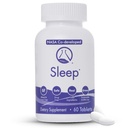 שינה - 60 Ct | הירגע ו Fall Asleep באופן טבעי, להתעורר מרעננים | נאס"א פיתחה Sleep Aid עם ולריאן Root, Passionflower, Magnesium, Melatonin, Soothing Herbs for Overnight Recovery
