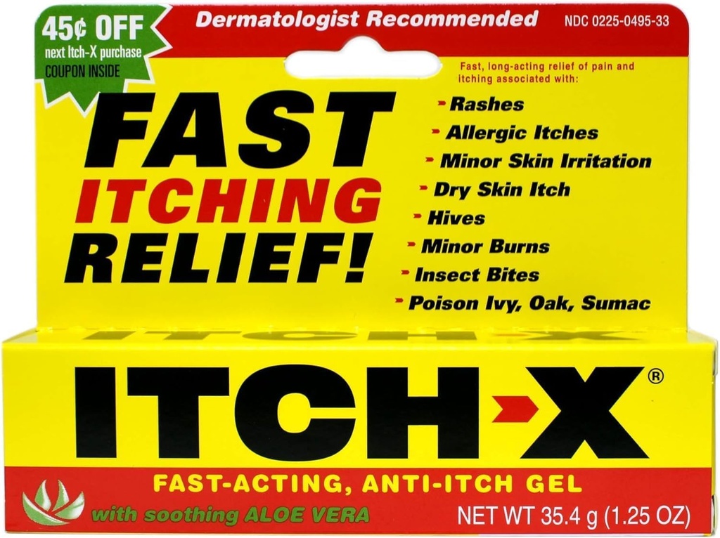 788802 Tube Anti-Itch X Gel 1.25oz Quantity של יחידה אחת על ידי Ascher, B.F. &...