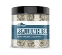 Earthborn Elements Psyllium Husk 200 קפסולות, Pure & Undiluted, No Additives