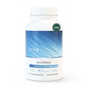 EcoNugenics ecoSleep: Sleep Aid with GABA Support Band, Magnesium, L-theanine, Niacin - Helps Promote Deep Sleep, Healthy Circadian Rhythms, מרגיעה, תוסף למבוגרים, 60 קפסולות