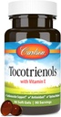 קרלסון - Tocotrienols, 40 מ"ג, עם ויטמין E, Gamma, Alpha, Delta, Beta, Sustainably Sourced, 90 Softgels