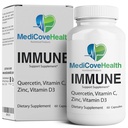השנהב Caps Immune Support: Quercetin, ויטמין C, Zinc, ויטמין D3