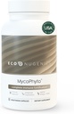 EcoNugenics MycoPhyto Complex: Mushroom for Intensive Immune Support - 60 קפסולות - כולל טורקיה Tail, Reishi, Cordyceps, Maitake & more - אנרגיה, Gut Health & Nootropic המוח תמיכה