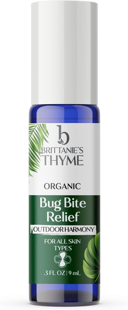 Blacktanie's Thyme Organic Bag Bite הקלה - .3oz (Pack of 1) - הקלה מהירה מ Stings, Bites, Scrapes ו- Minor Burns