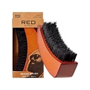 על ידי Kiss Beard Brush עם 100% טבעי Boar Bristles עבור גברים, Premium Wooden Brush, Beards Mustaches Grooming Shaving Comb, Tame ו Soften שיער הפנים (MOON SHAPE)