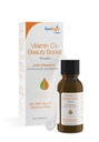 Hyalogic ויטמין C+ Beauty Boost אבקה - ליצור Moisturizer מדהים על ידי הוספת ויטמין C עם ProVitamin B5 & Glutathione ליופי האהוב שלך Serum 0.21 Oz (6 גרמות)