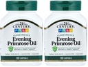 21th Century Evening Primrose Oil Softgels, 60 Count (Pack of 2)
