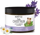 Matys Baby Chest Rub, Soothing Community for Babies Vapor Rub for Babies 3 חודשים Old +, נקי ונוחות Eucalyptus, Lavender, & Chamomile for Sleep, Non-GMO, Free, Menthol Free, 4.5 oz Tublyptus, Lavender, & Chamomile for Sleep, Non-GMO, Free, Oil, Menthol Free, Menthol Free, 4.5 oz Tubblypt.