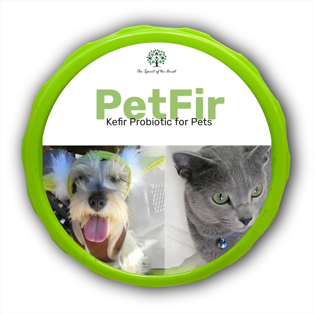 Petפיר Pack Keפיר לכלבים וחתולים תוספי מזון פרוביוטיים כלבים מתקדמים פורמולה לכלבים (85 גר)