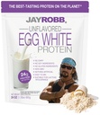 JAYROBB Unflavored ביצים לבן 24 oz, 1.5 פאונד באג
