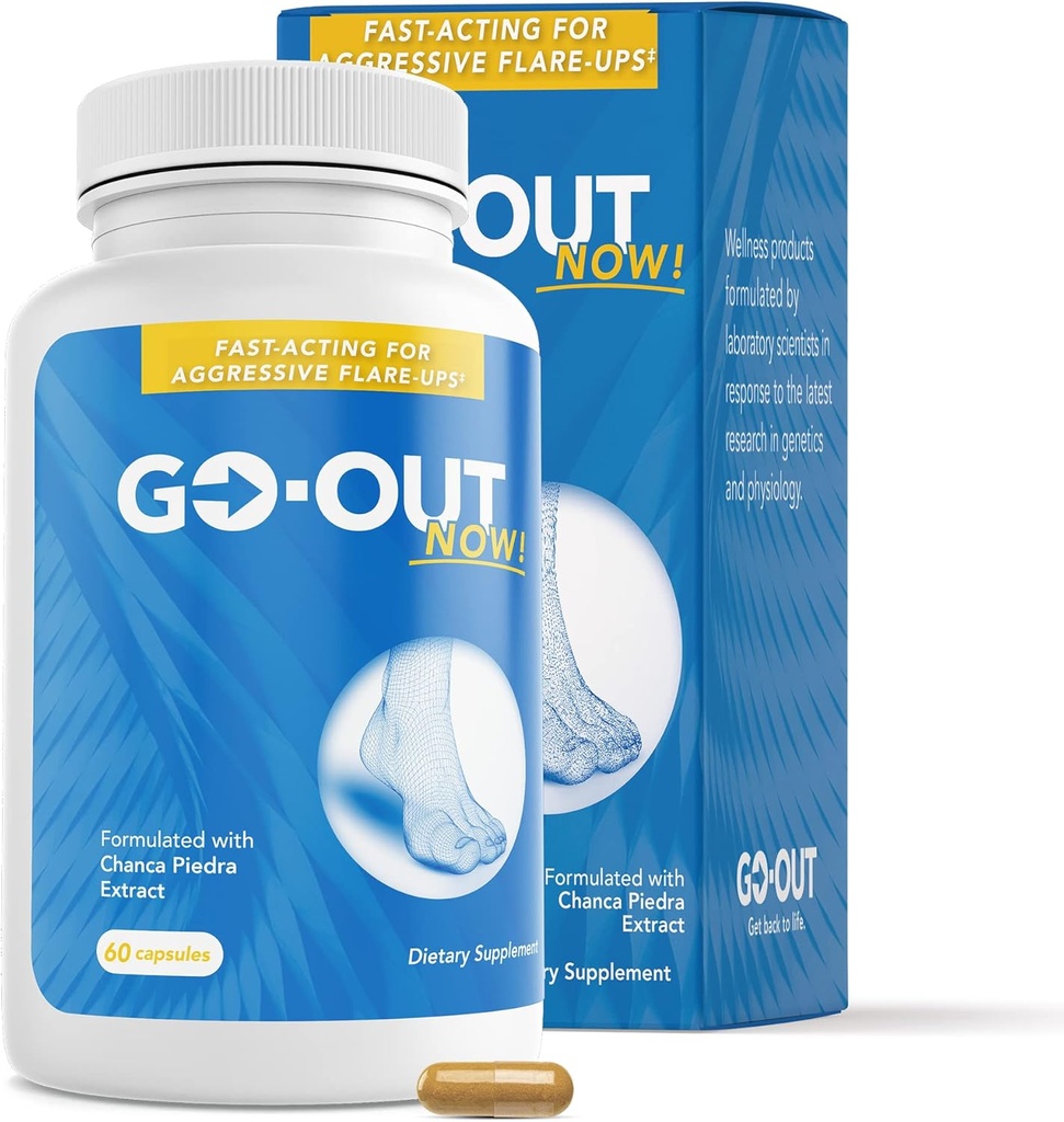 Mt. Angel ויטמינים Go-Out Now - צ'נקה פאידרה, Stone Breaker, Natural Kidney ניקויse & Gallbladder Formula - Stone Free, Chanca Piedra נוזל