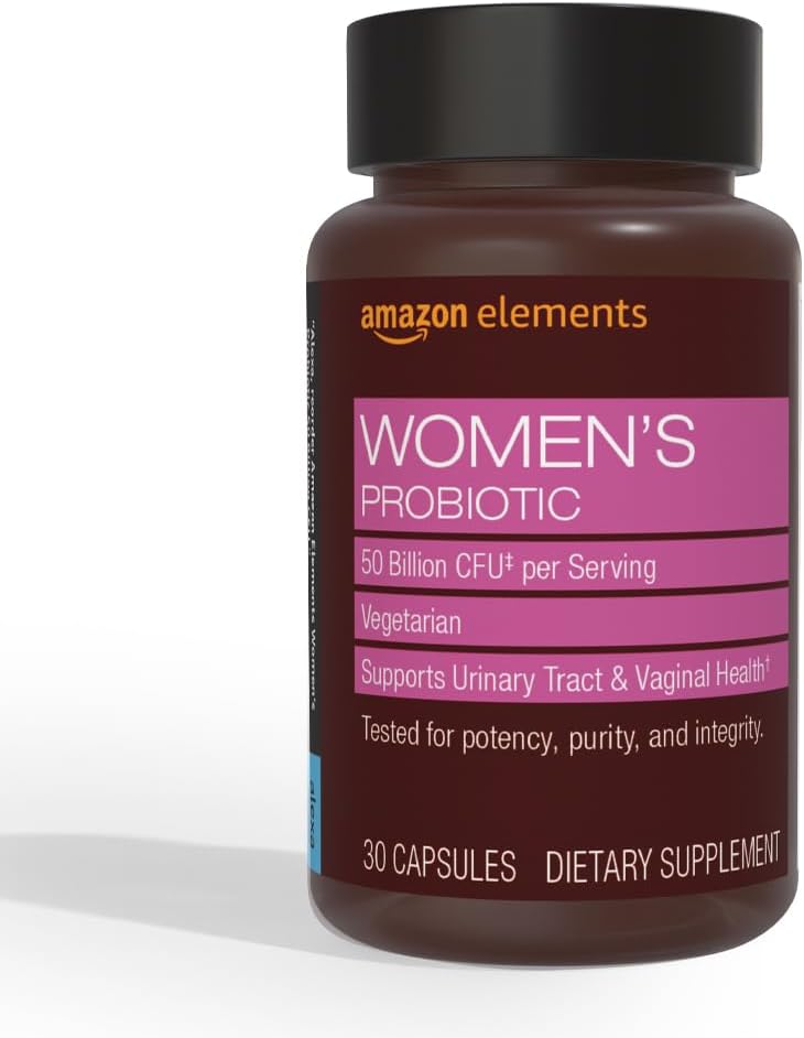 יסודות One Daily Women's Probiotic, Support Urinary Tract and Vaginal Health, 50 מיליארד CFU (7 זנים), Lactobaccilus ו Bifidobacteria תערובת, 30 קפסולות