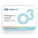 אומגה 3 Index Basic - The Original אומגה 3 Blood Test Kit עם One Drop of Blood Home Kit, כולל Blood Collection Kit