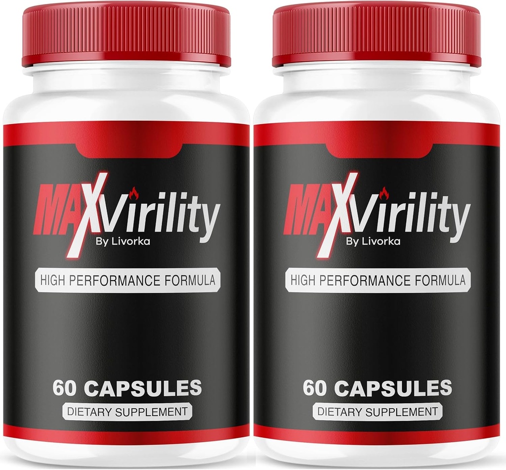 (2 Pack) Max Virility for Men, Max Virility, Maxvirility for Men, MaxVirility קפסולות, MaxVirility, Max Virility, Max Virity Pills for Men, Max Virity Pills, 120 קפסולות ל-2 חודשים