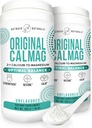 High Absorption 2:1 Cal Magic Calcium ו- Magnesium Citrate תוסף - אבקת Calcium Malate Pure Calcium - תמיכה הקלה מתח, שינה ועצמות העצם - משקאות מינרלים - Unflaved 16.5 oz (Pack של 2)