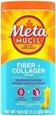 Metamucil סיבים + Collagen Peptides אבקת - כתום - 19.9oz