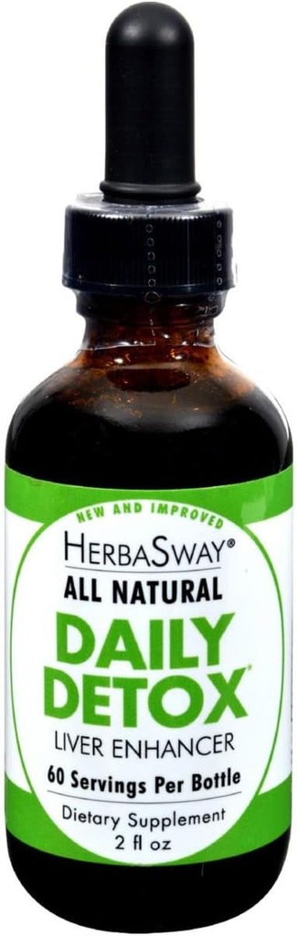 Daily Detox מקסימום Liver Support - 2 fl oz - 60 מ"ל נוזל