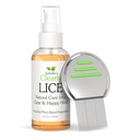 שמן ה-LICE של איזבלה, תערובת של שמנים טבעיים ובסיסיים | שמן ססלפ לא רעיל עבור Lice ו Nits עם Metal Nit Comb (כולל) | Neem, Rosemary, Cedarwood | למבוגרים ולילדים | Made in USA