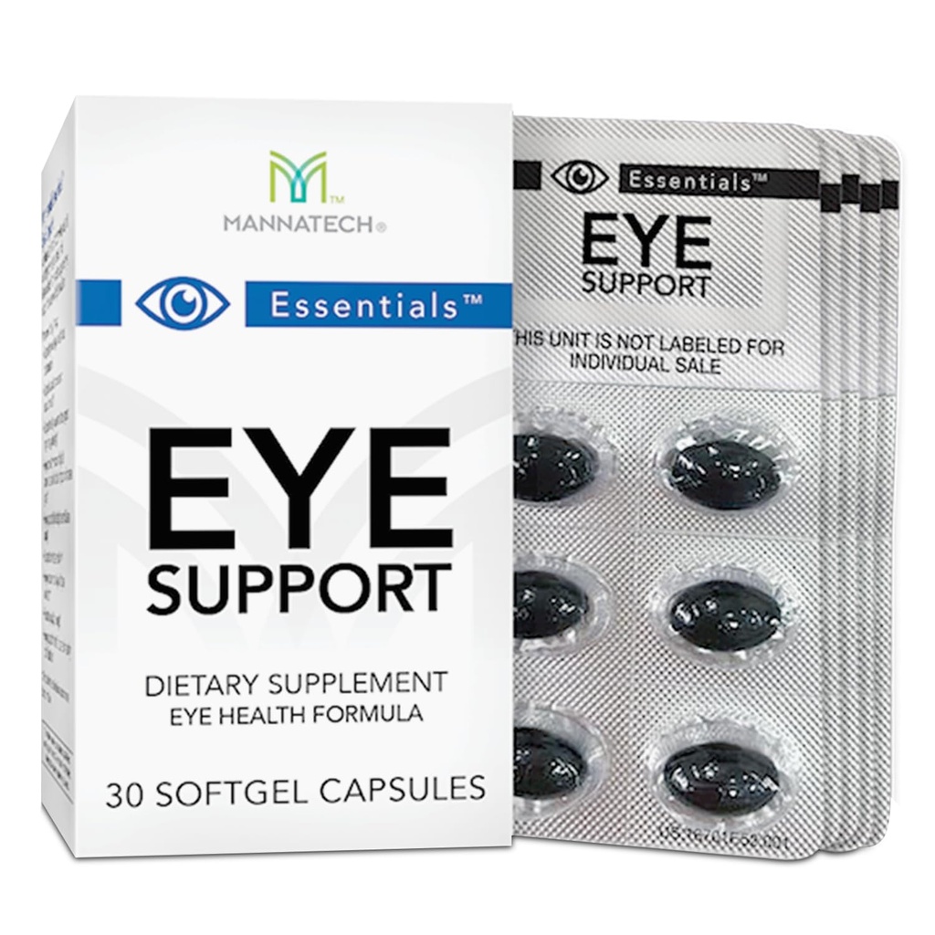 Mannatech Eye Care תוסף, תומך כללי Eye Health Sight Care תוסף w / Lutein & Zeaxanthin. תמיכה בעין 30 Softgels