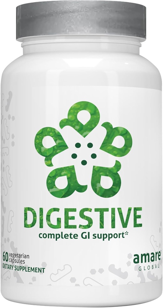תמיכה מלאה GI של מערכת העיכול העליונה, התיכונה והנמוכה, 60 קפסולות