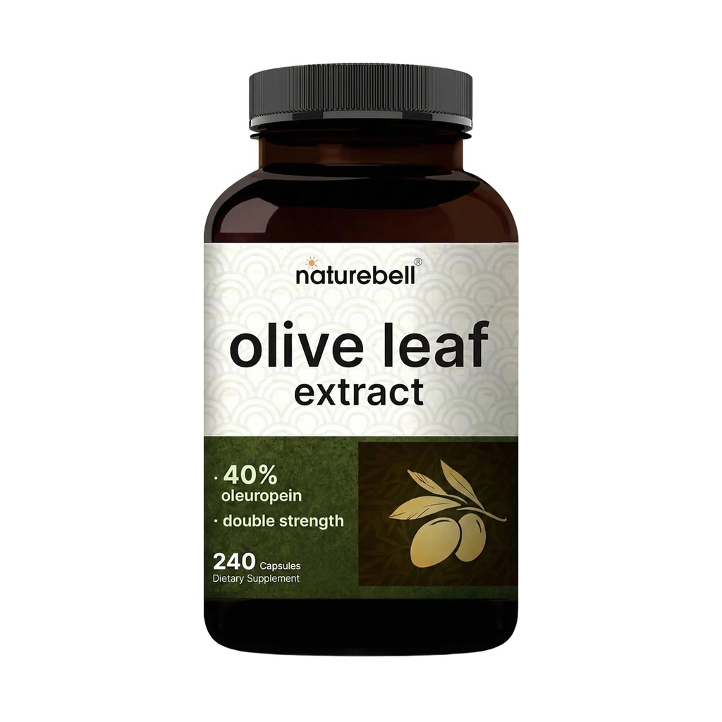 אוליביפץ 30000 מ"ג, 240 קפסולות | 40% Active Oleuropein, 50:1 Herbal Equivalent - עשיר בפוליפנול & פלבנואיד אנטי-חמצן לבריאות הלב - Non-GMO