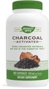 דרכו של הטבע הפעילה Charcoal, Binds Unwanted Materials and Gas in the Digestive Tract*, 560 מ"ג עבור משרת 2Capsule, 360 קפסולות (Packaging May Vary)