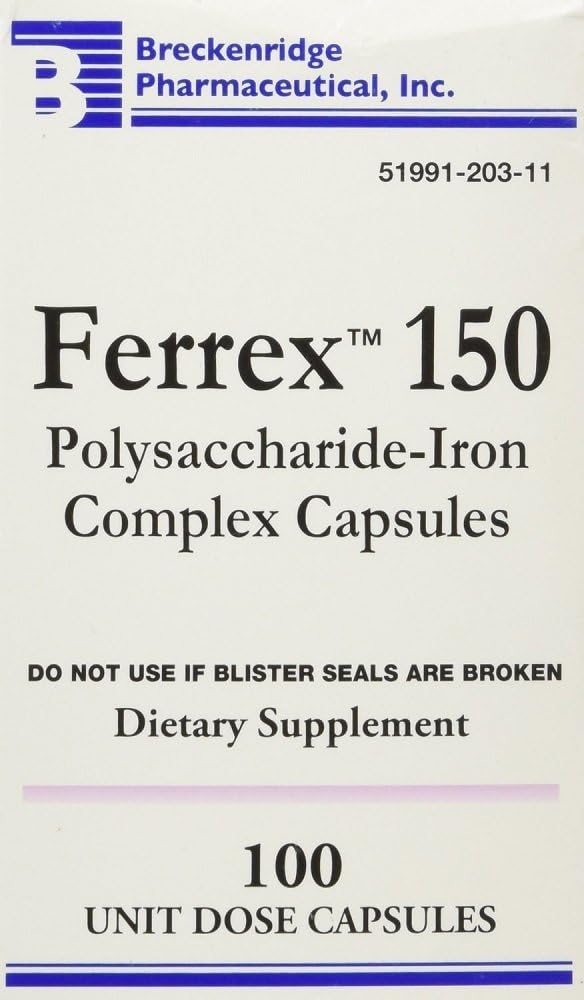 Ferrex 150 קפסולות, 100ct (3 Pack)
